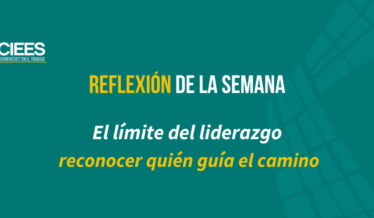 El límite del liderazgo: reconocer quién guía el camino
