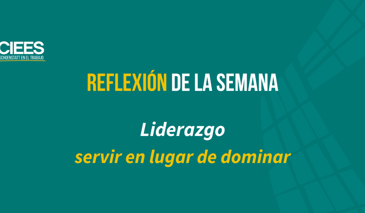 Liderazgo: servir en lugar de dominar