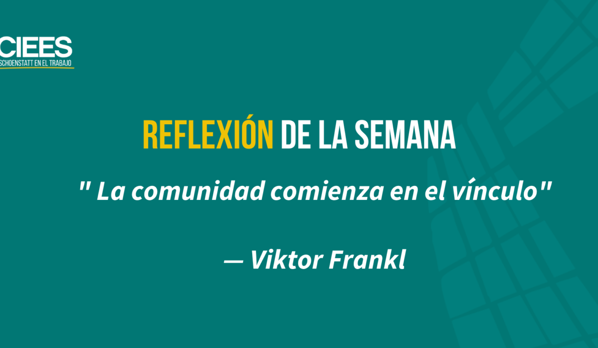 La comunidad comienza en el vínculo